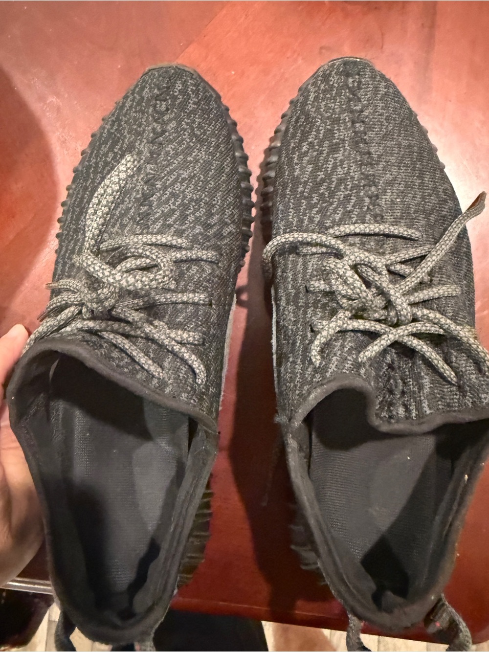 Yeezy  adidas black sneakers